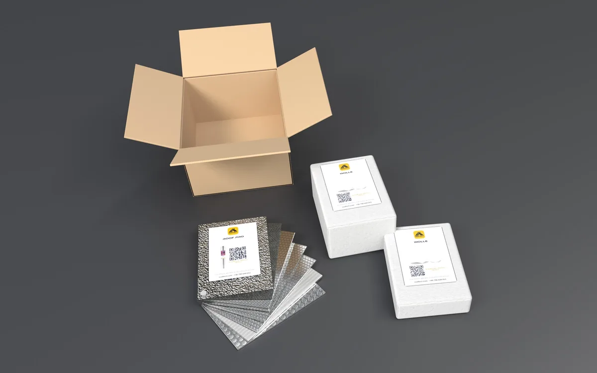 Das Isoflect-Musterpaket: Muster der Membranen und der Wolle